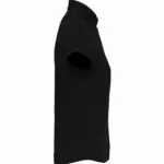 Dames stretch blouse korte mouwen, black — productfoto 5