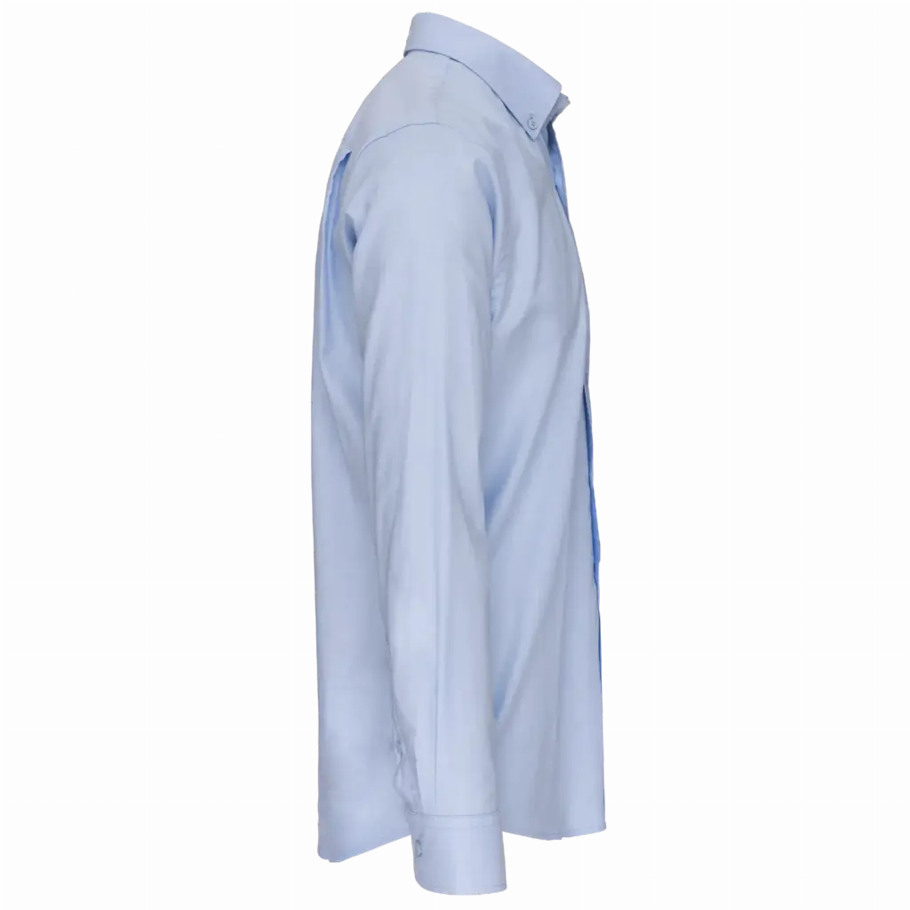 PS_K533-S_OXFORDBLUE - Hidalgo-werbeartikel Heren Oxford overhemd lange mouwen, oxford blue — productfoto 6