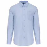PS_K533_OXFORDBLUE - Hidalgo Heren Oxford overhemd lange mouwen, oxford blue — productfoto 7