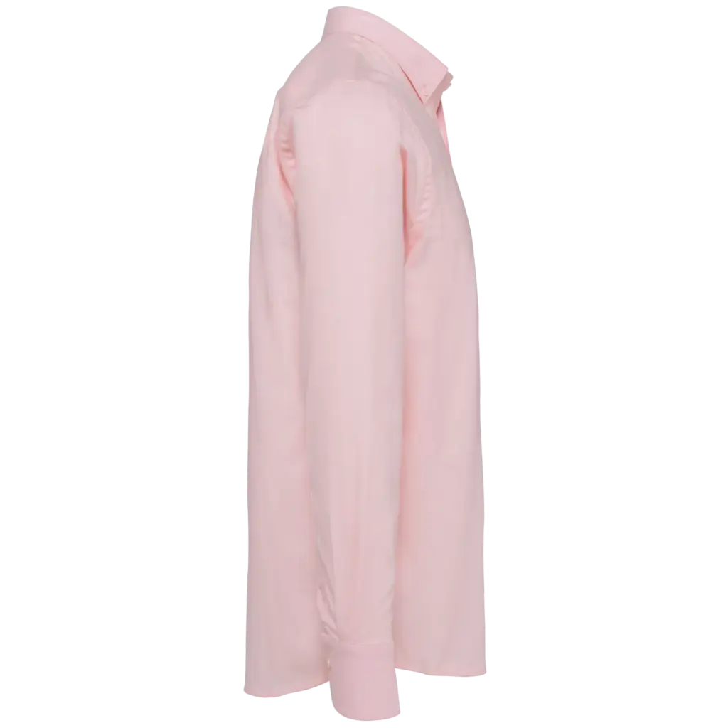 PS_K533-S_OXFORDPALEPINK - Hidalgo-werbeartikel Heren Oxford overhemd lange mouwen, oxford pale pink — productfoto 8
