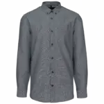 PS_K533_OXFORDSHADOWNAVY - Hidalgo Heren Oxford overhemd lange mouwen, oxford shadow navy — productfoto 10