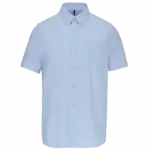 PS_K535_OXFORDBLUE - Hidalgo Heren Oxford overhemd korte mouwen, oxford blue — productfoto 7