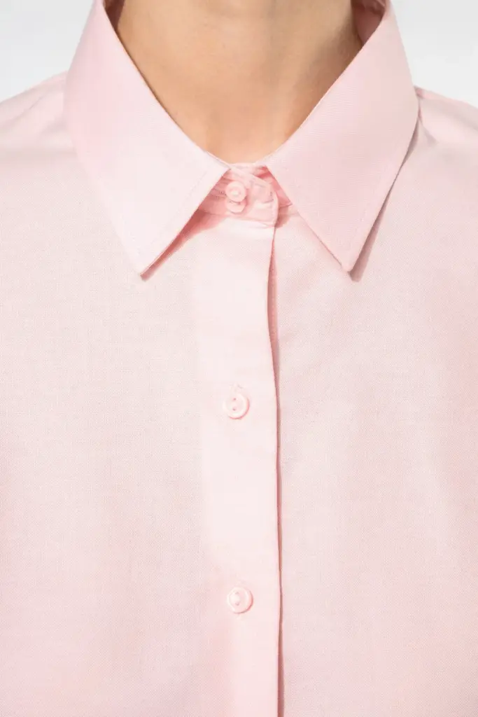 Dames Oxford blouse korte mouwen — productfoto 4