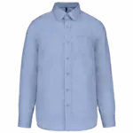 PS_K537_BRIGHTSKY - Hidalgo Heren non-iron overhemd lange mouwen, bright sky — productfoto 7