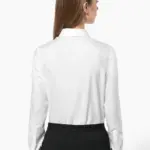 Dames non-iron blouse lange mouwen — productfoto 2