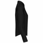 Dames non-iron blouse lange mouwen, black — productfoto 5
