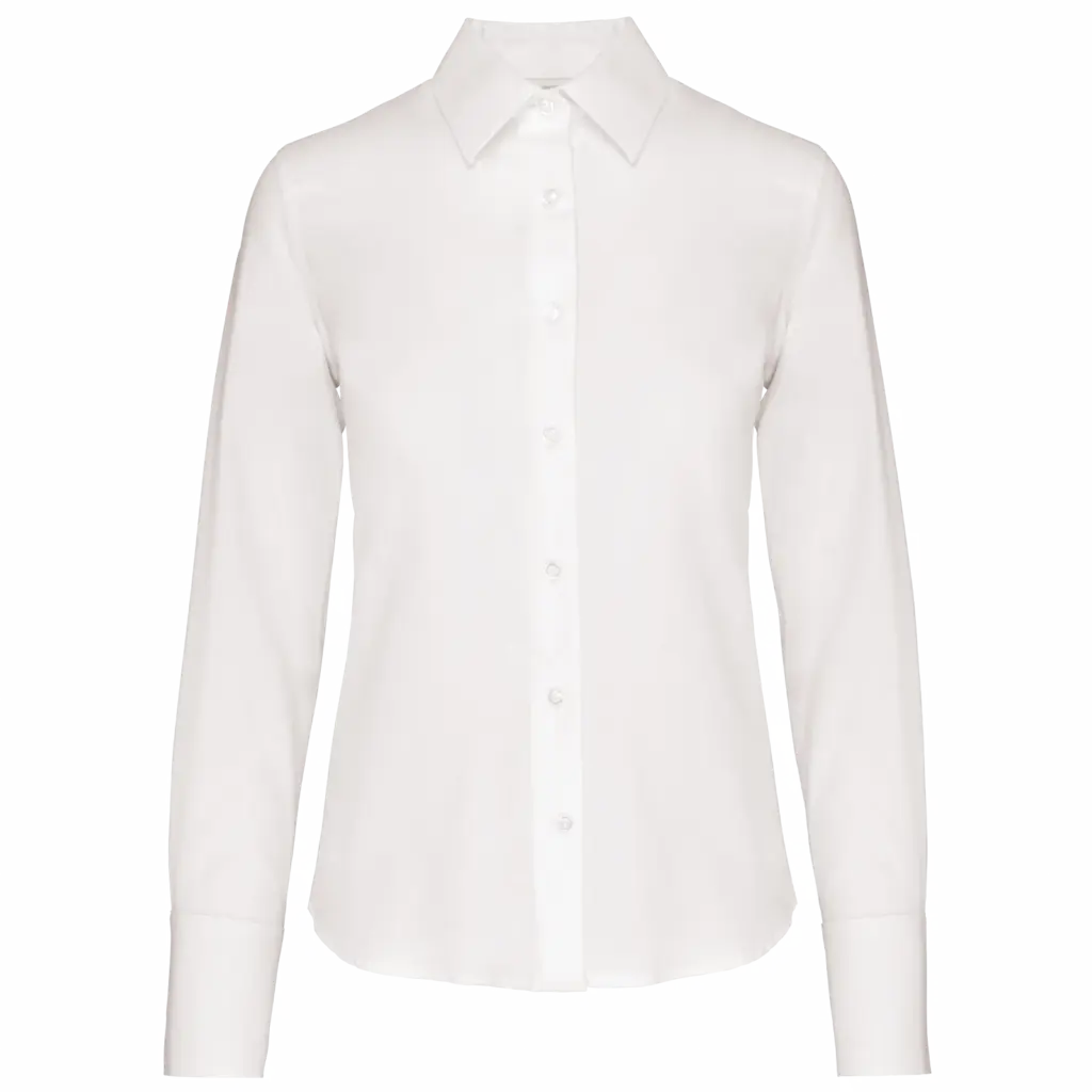 Damenbluse K538 bedrucken bügelfrei Micro-Twill XS-4XL — Produktfoto 8