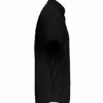 Heren non-iron micro sergé overhemd korte mouwen, black — productfoto 5