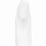Heren non-iron micro sergé overhemd korte mouwen, white — productfoto 7