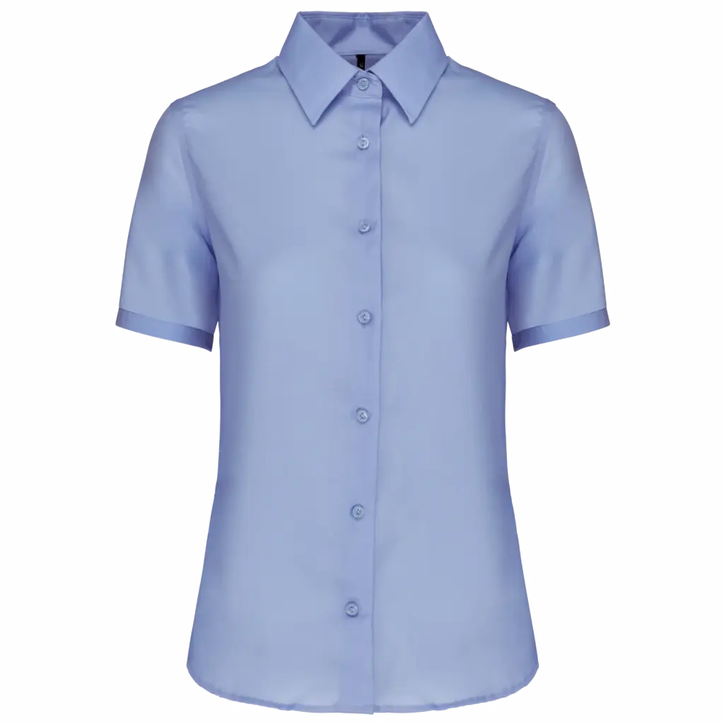 Damen Kurzarmbluse K540 bügelfrei bedrucken Twill XS-4XL — Produktfoto 7
