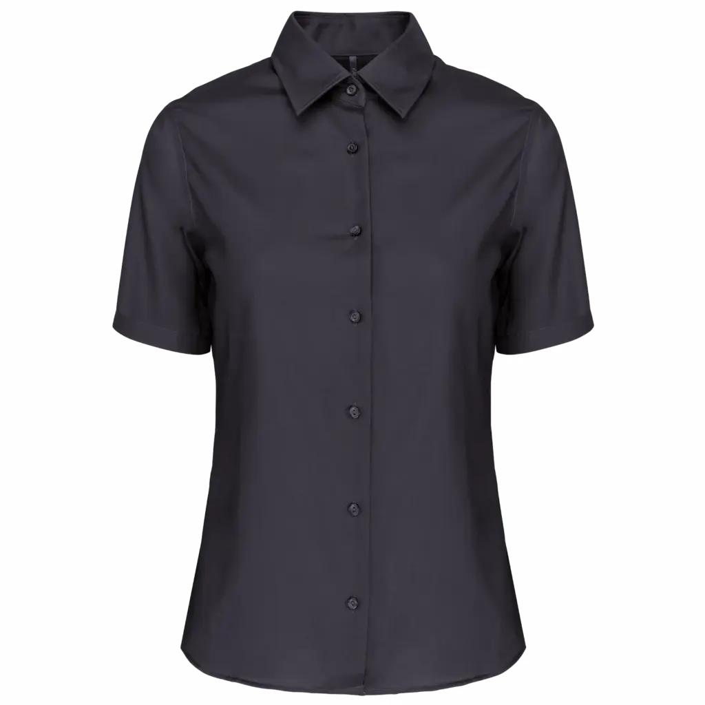 Damen Kurzarmbluse K540 bügelfrei bedrucken Twill XS-4XL — Produktfoto 9