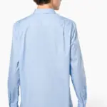 Heren poplin overhemd lange mouwen — productfoto 3