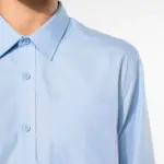 Heren poplin overhemd lange mouwen — productfoto 4
