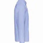 Heren poplin overhemd lange mouwen, bright sky — productfoto 6
