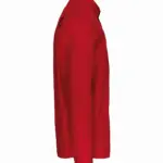 Heren poplin overhemd lange mouwen, classic red — productfoto 7