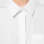 Dames poplin blouse lange mouwen — productfoto 4