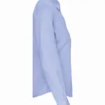 Dames poplin blouse lange mouwen, bright sky — productfoto 6