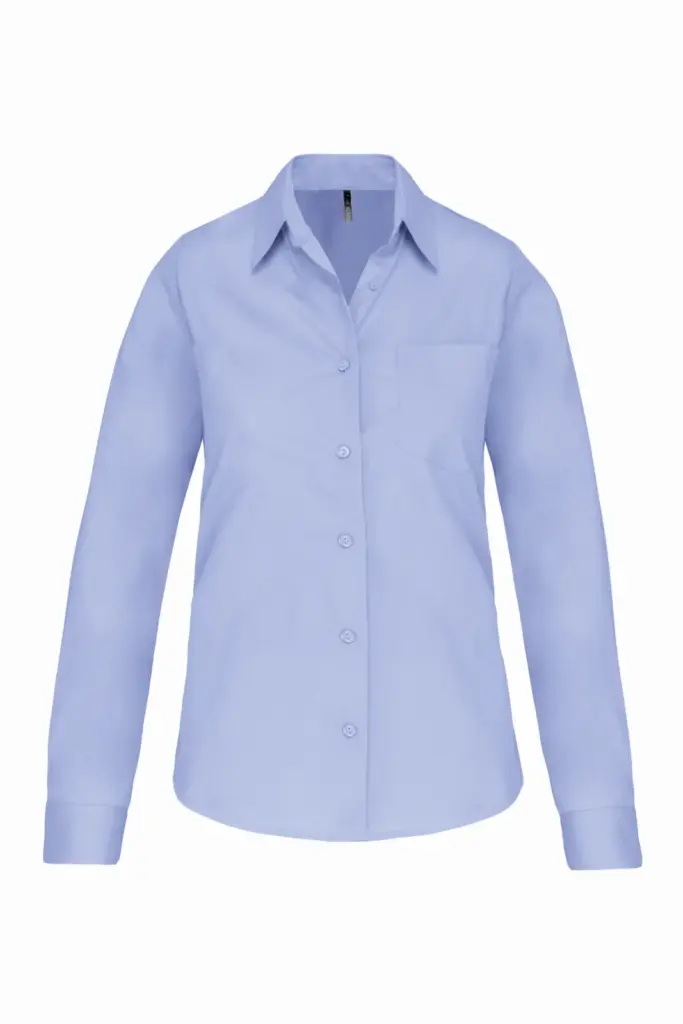 Damenbluse bedrucken K542 Easy Care Popeline XS-4XL — Produktfoto 7