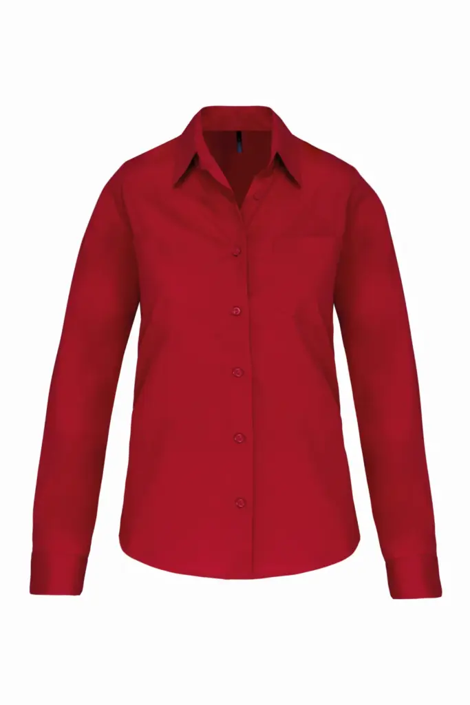 Damenbluse bedrucken K542 Easy Care Popeline XS-4XL — Produktfoto 8