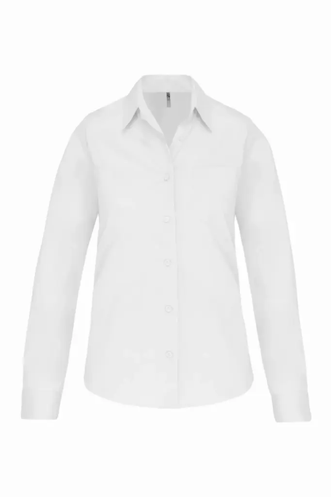 Damenbluse bedrucken K542 Easy Care Popeline XS-4XL — Produktfoto 12