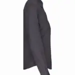 Dames poplin blouse lange mouwen, zinc — productfoto 12