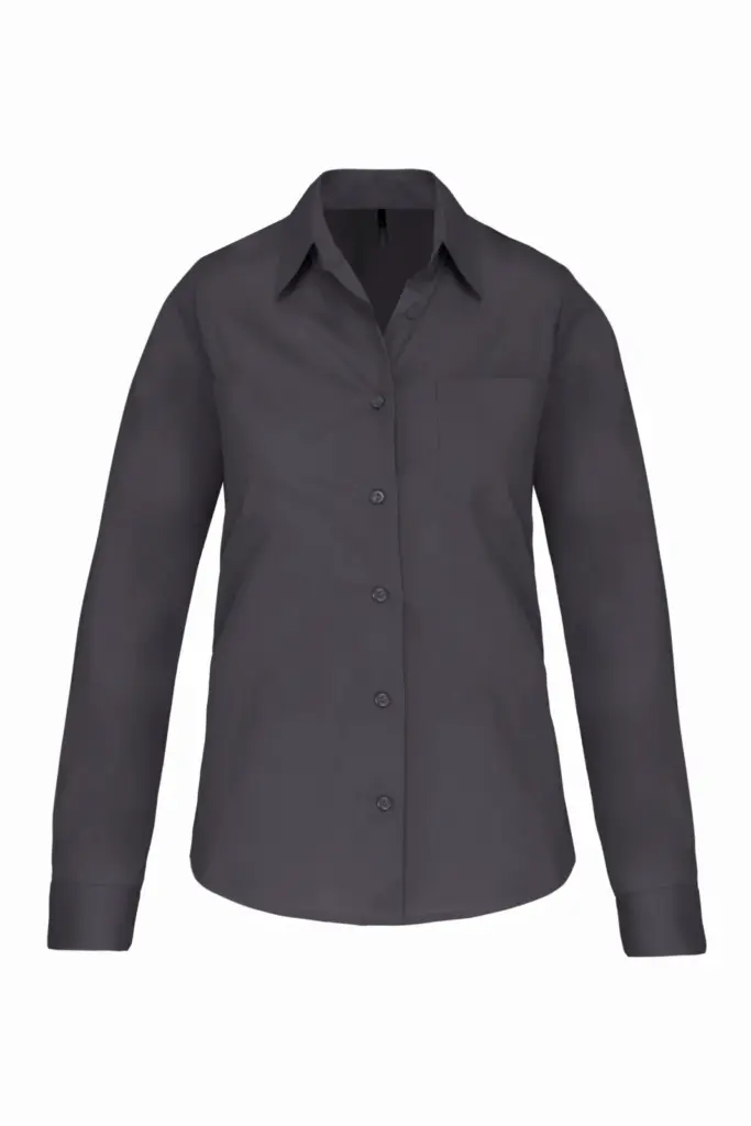 Damenbluse bedrucken K542 Easy Care Popeline XS-4XL — Produktfoto 13
