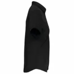 Dames Poplin Blouse Korte Mouwen, black — productfoto 5