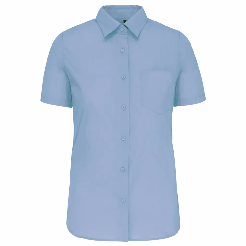 Damenbluse K544 bedrucken Pflegeleicht Baumwolle XS-4XL — Produktfoto 7