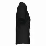PS_K548-S_BLACK - Hidalgo-werbeartikel Overhemd in onderhoudsvriendelijk polykatoen-popeline korte mouwen dames, black — productfoto 7