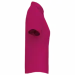PS_K548-S_FUCHSIA - Hidalgo-werbeartikel Overhemd in onderhoudsvriendelijk polykatoen-popeline korte mouwen dames, fuchsia — productfoto 16