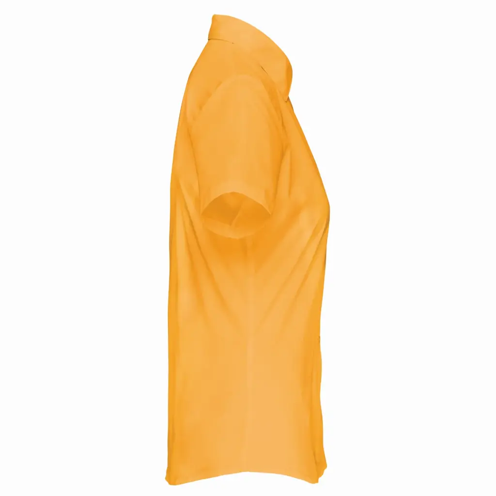 PS_K548-S_YELLOW - Hidalgo-werbeartikel Overhemd in onderhoudsvriendelijk polykatoen-popeline korte mouwen dames, yellow — productfoto 30