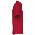 Overhemd in onderhoudsvriendelijk polykatoen-popeline korte mouwen heren, classic red — productfoto 12