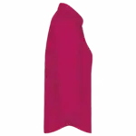 Overhemd in onderhoudsvriendelijk polykatoen-popeline 3/4-mouwen dames, fuchsia — productfoto 11