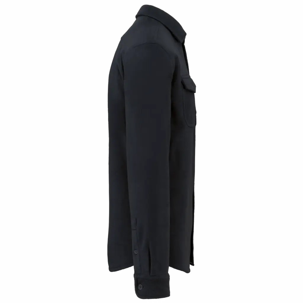 PS_K582-S_NAVY-STORMGREY - Hidalgo Overshirt van fleece met sherpavoering, navy / storm grey — productfoto 6