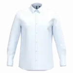 Overhemd van onderhoudsvriendelijk polykatoen-popeline heren, white — productfoto 7