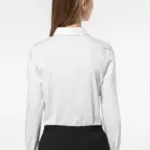 Overhemd van onderhoudsvriendelijk polykatoen-popeline dames — productfoto 2