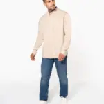 Herenoverhemd met lange mouwen van katoen Nevada — productfoto 2