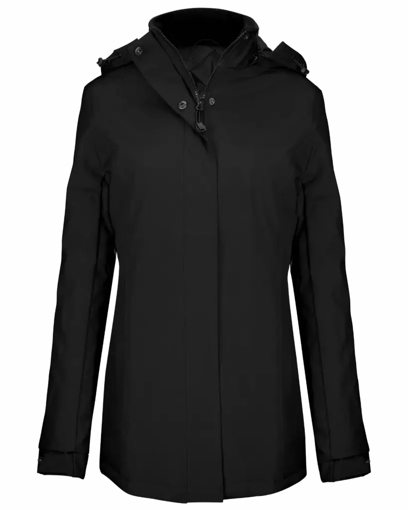 Printed Ladies Parka K6108 Windproof Padded Oxford XS-3XL — product photo 6