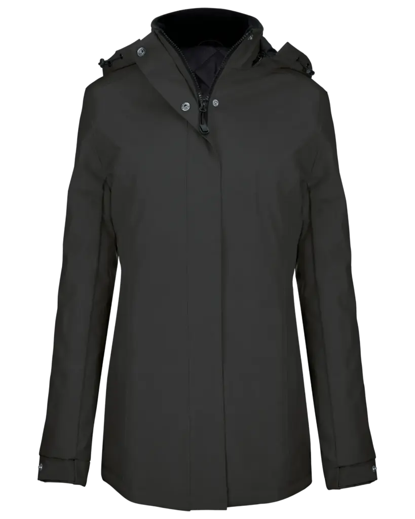 Printed Ladies Parka K6108 Windproof Padded Oxford XS-3XL — product photo 7