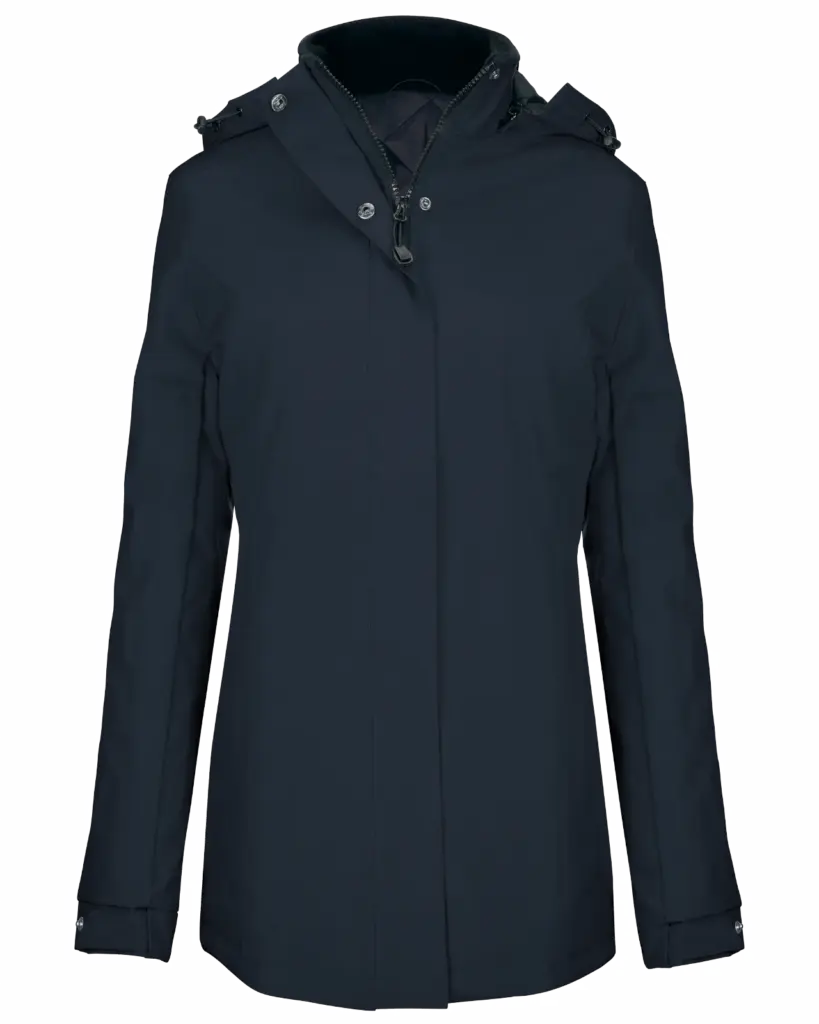 Printed Ladies Parka K6108 Windproof Padded Oxford XS-3XL — product photo 10