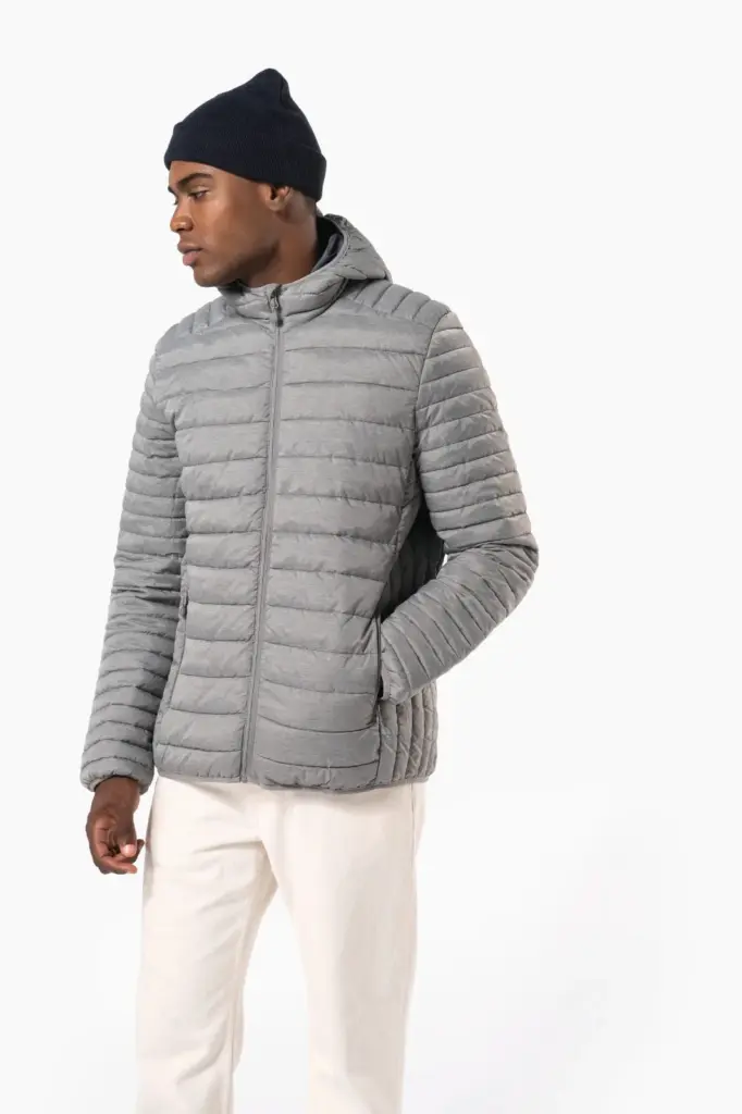 K6110-4_2026 - Hidalgo-werbeartikel Men's lightweight hooded padded jacket — productfoto 2
