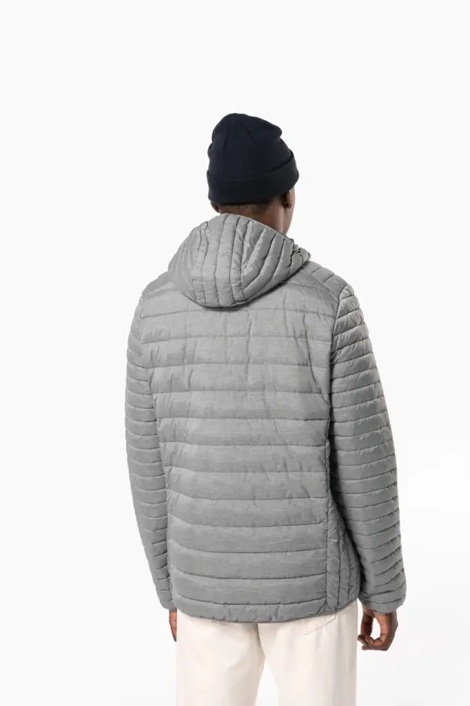 K6110-8_2026 - Hidalgo-werbeartikel Men's lightweight hooded padded jacket — productfoto 3