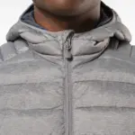 Men's lightweight hooded padded jacket — productfoto 4