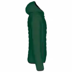 PS_K6110-S_FORESTGREEN - Hidalgo-werbeartikel Men's lightweight hooded padded jacket, forest green — productfoto 6