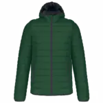 Custom K6110 Men's Lightweight Hooded Padded Jacket S-4XL — product photo 7