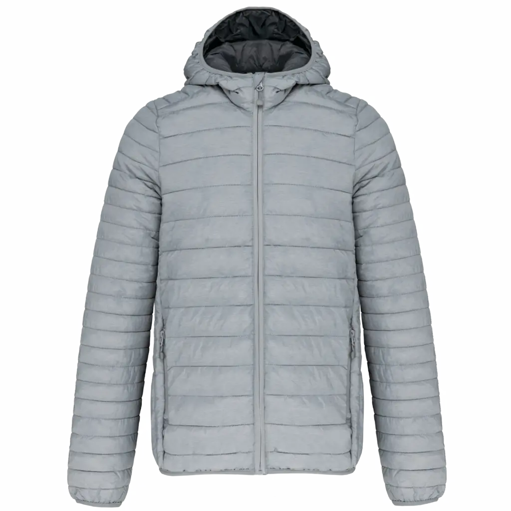 Custom K6110 Men's Lightweight Hooded Padded Jacket S-4XL — product photo 10