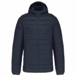 Custom K6110 Men's Lightweight Hooded Padded Jacket S-4XL — product photo 11