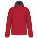 Custom K6110 Men's Lightweight Hooded Padded Jacket S-4XL — product photo 12