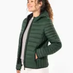 K6111-2_2026 - Hidalgo-werbeartikel Ladies' lightweight hooded padded jacket