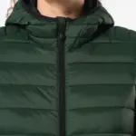 Ladies' lightweight hooded padded jacket — productfoto 3